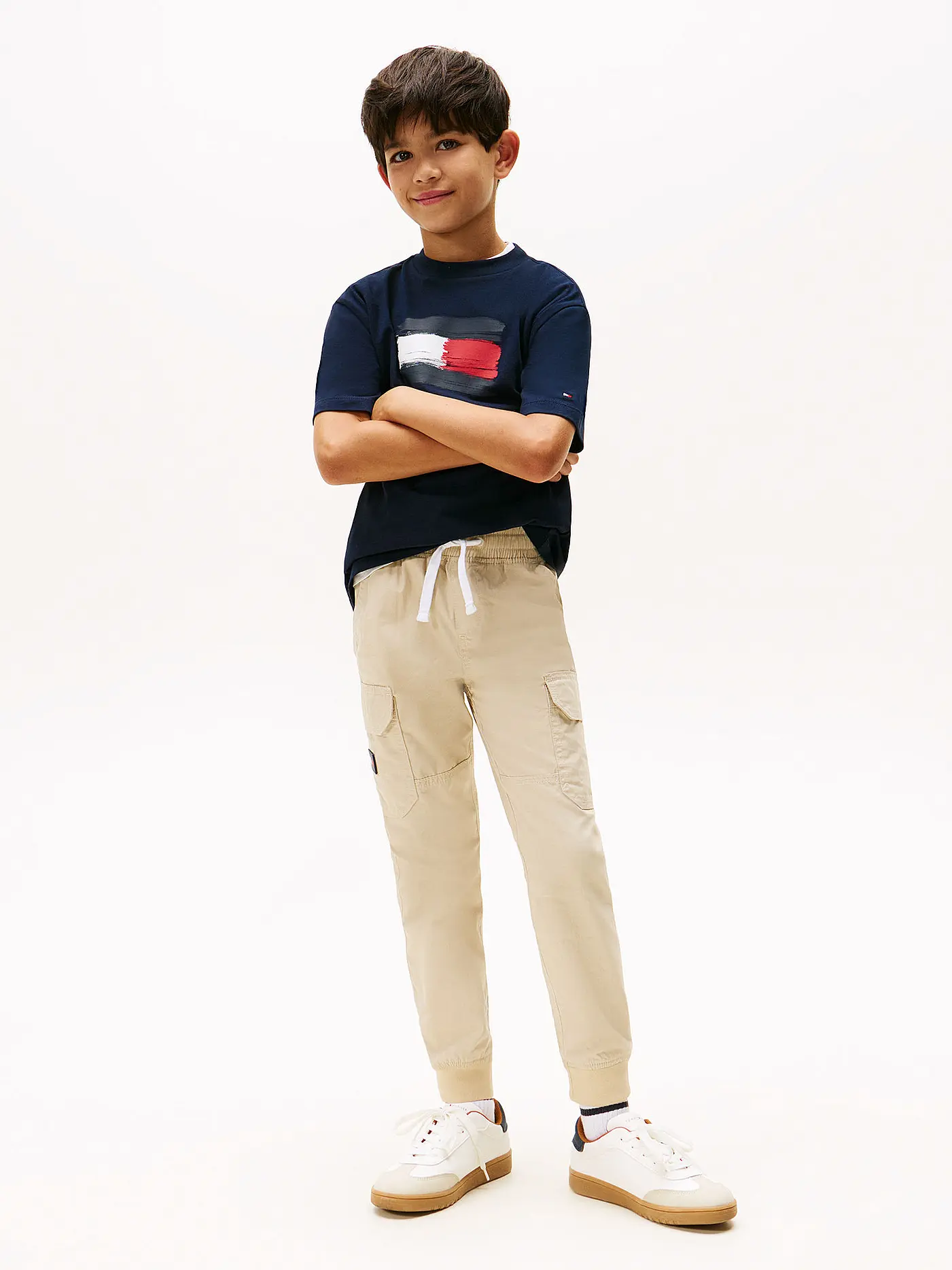TOMMY HILFIGER | Jungen T-Shirt | dunkelblau